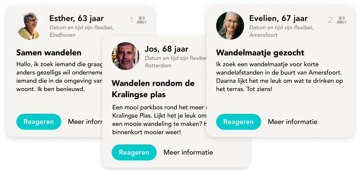 wandelen voor ouderen
