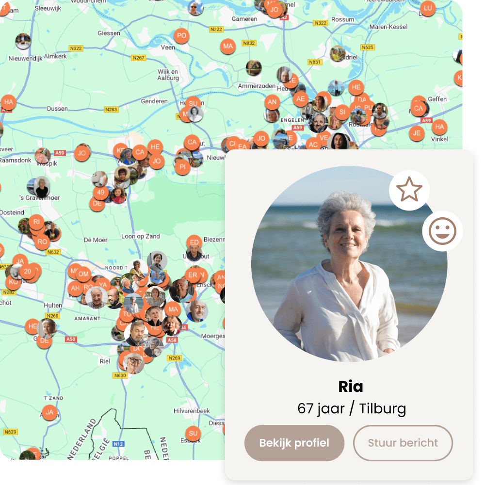 nieuwe mensen leren kennen 60 plus
